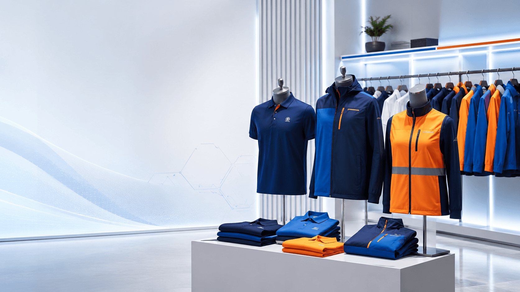 企業 Polo 衫、夾克、背心、T 恤與工作服
